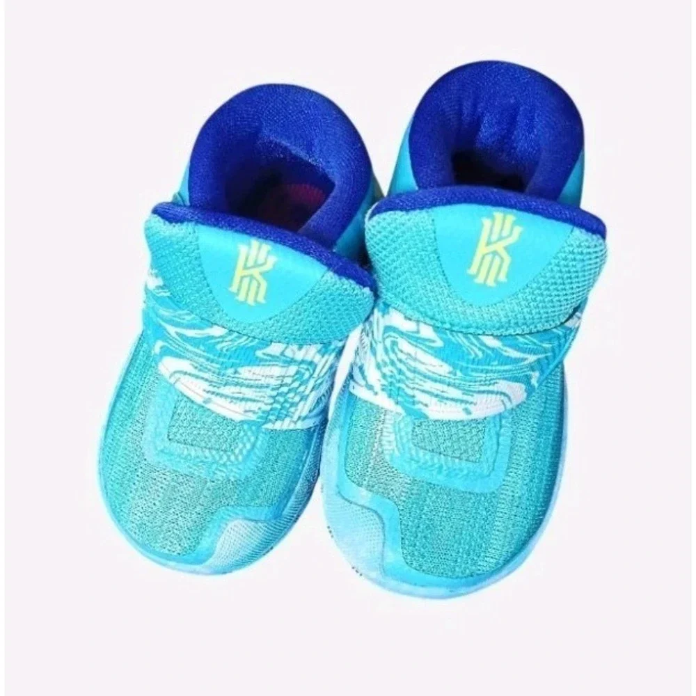 Nike Kyrie 6 Pool  Blue Pink Infant Toddler Size 4C DA5170 409